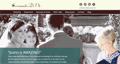 Desktop Screenshot of ceremoniesdevie.com
